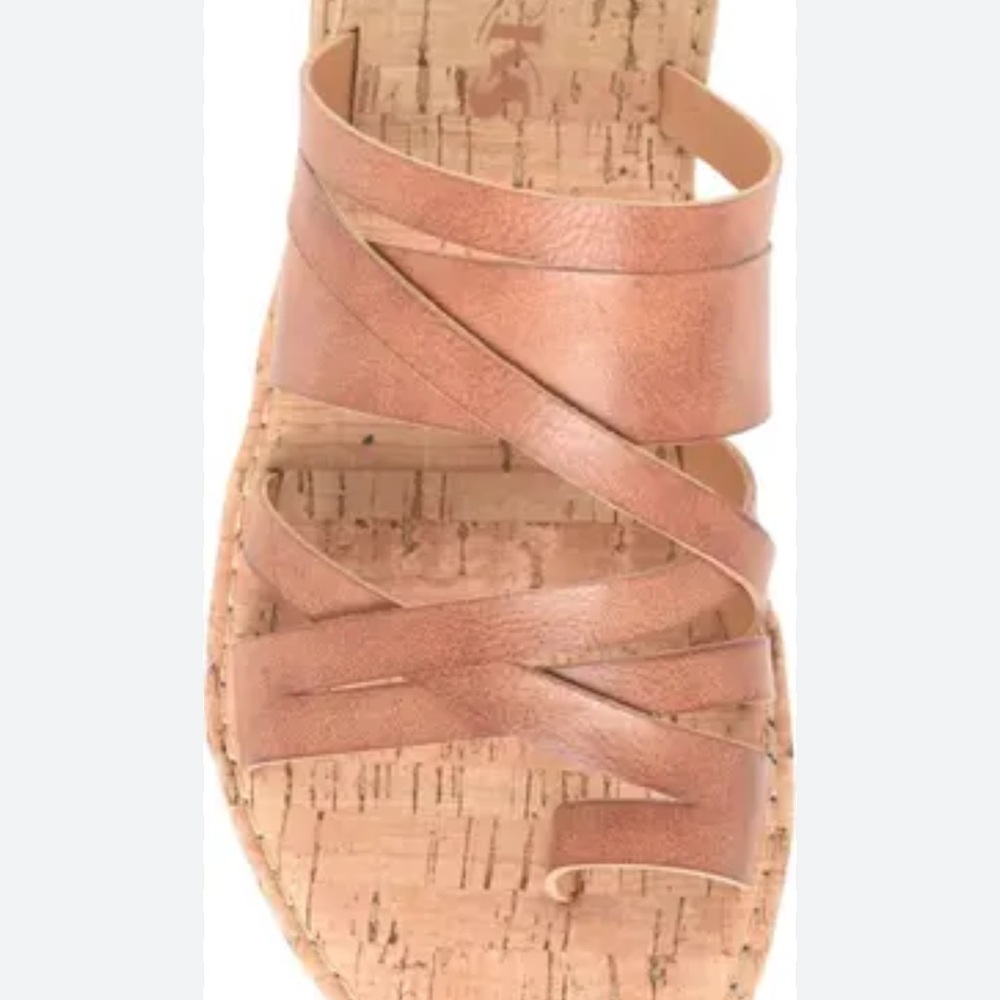 Korks silver sandals, SIZE 9